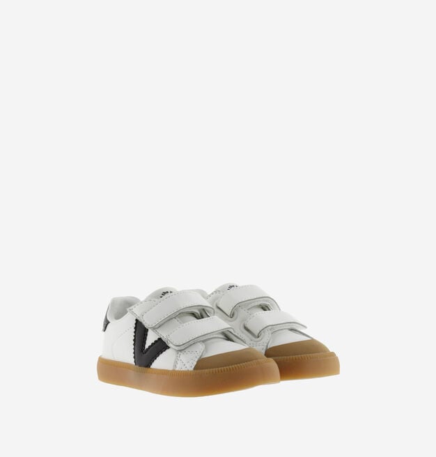OLIVER STRAPS BAREFOOT LEATHER EFFECT & CONTRAST