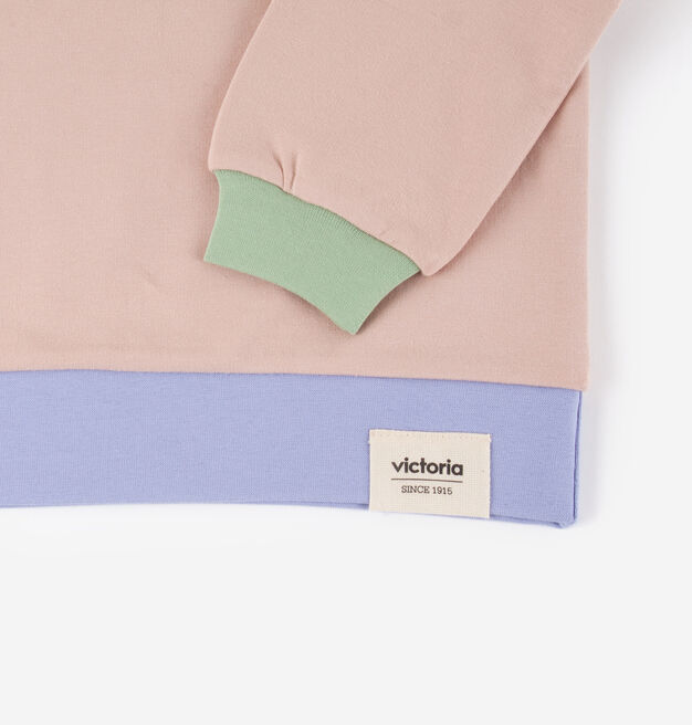 SWEATSHIRT BAUMWOLLE BUNT