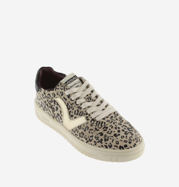 SEUL ANIMAL PRINT SPLIT LEATHER & METAL