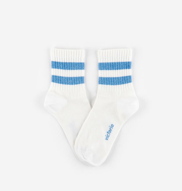 COTTON LUREX SOCK