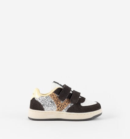 TIEMPO STRAPS GLITTER & SPLIT LEATHER