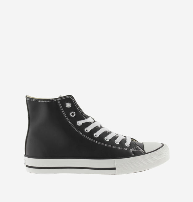 TRIBU BOTTINES EFFET CUIR
