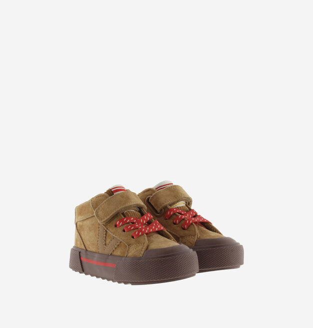 TRIBU KLETTVERSCHLUSS STIEFELETTE VELOURSLEDER & ELASTISCH