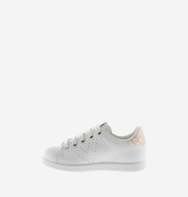 TENIS LEATHER & GLITTER