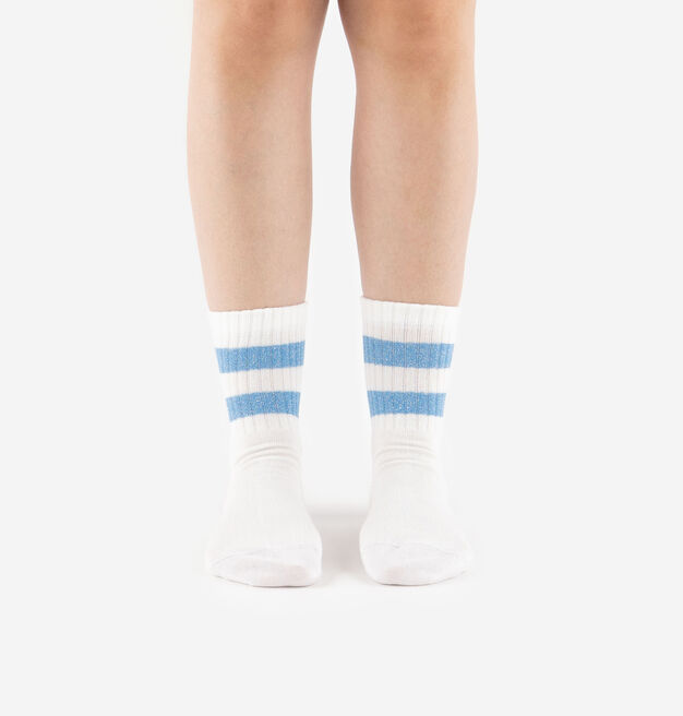 COTTON LUREX SOCK