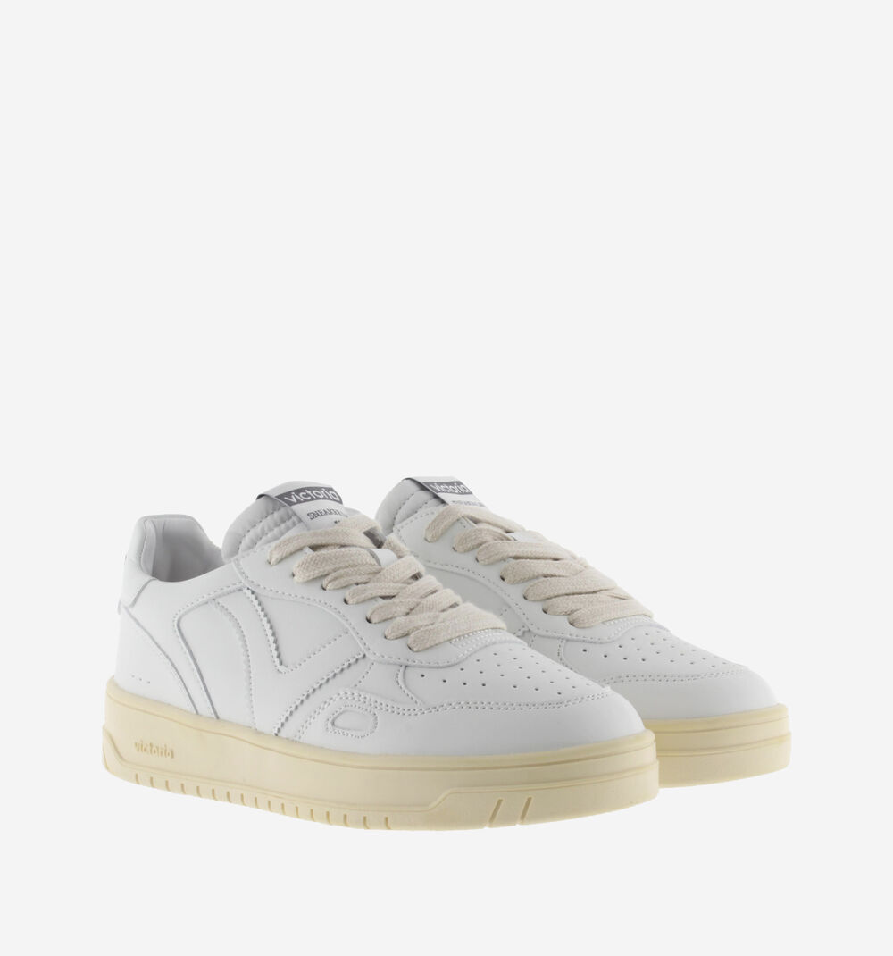 Ses Baskets Blanches Personnaliser Ces Chaussure SEUL EFFET CUIR