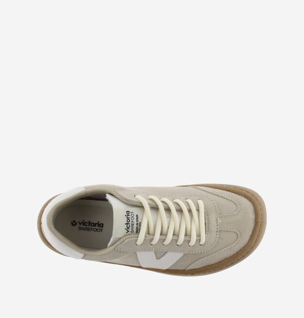 OLMO BAREFOOT CUIR FENDU & CONTRASTE