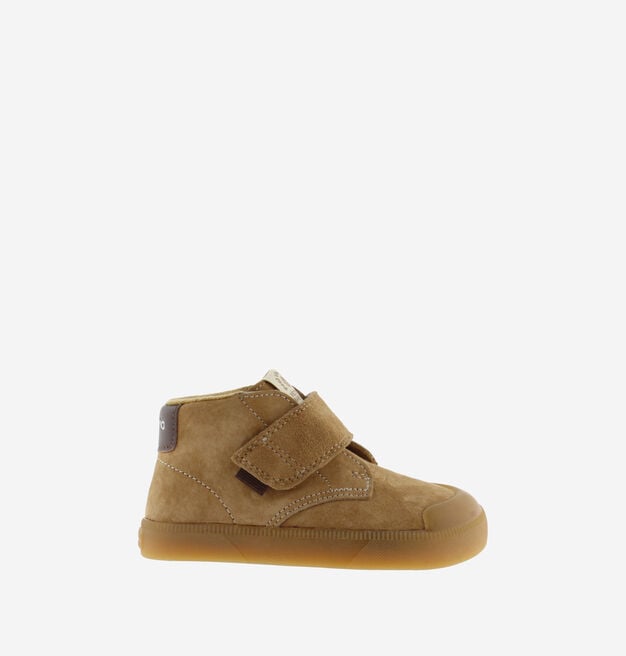 OLIVER BAREFOOT KLETTVERSCHLUSS STIEFELETTE VELOURSLEDER