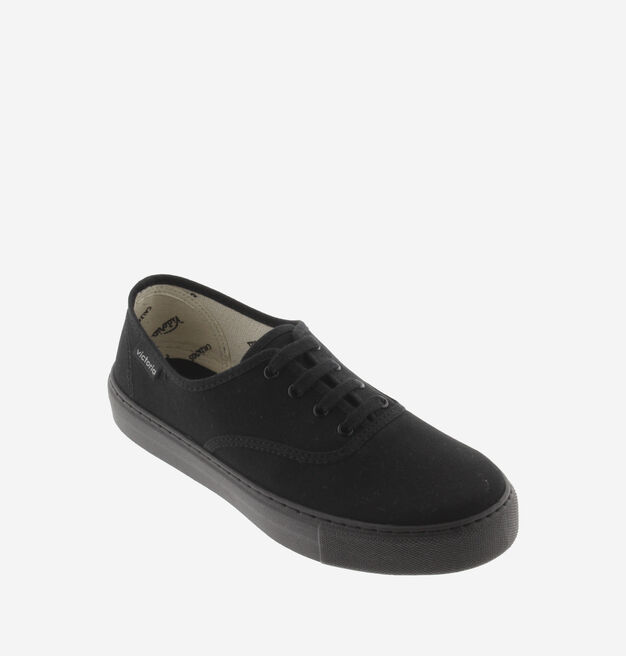 JUEGOS ZAPATILLA LONA NEGRO