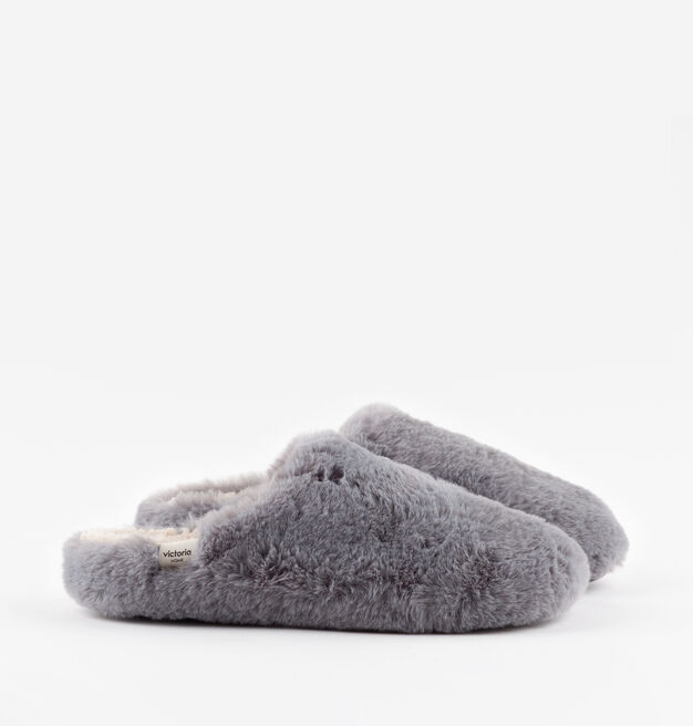 NORTE SOFT FUR SLIPPERS