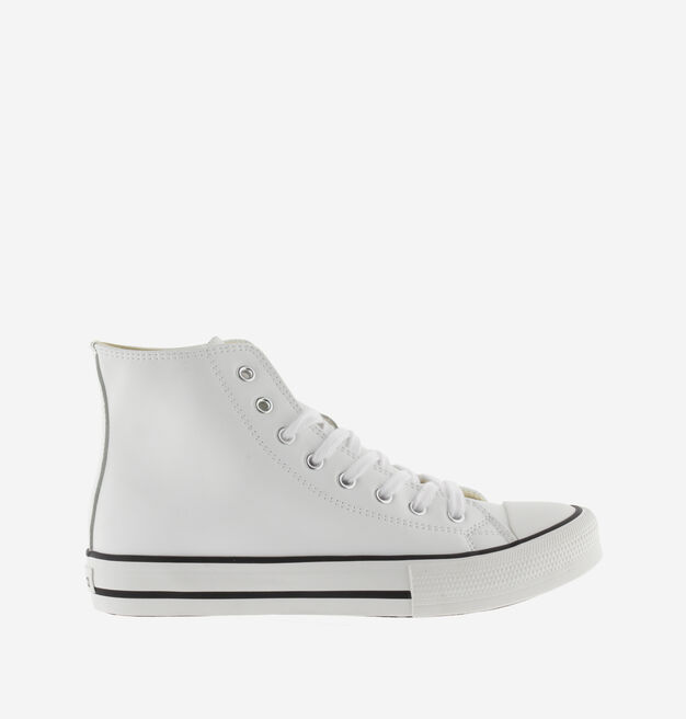 TRIBU BOTTINES EFFET CUIR