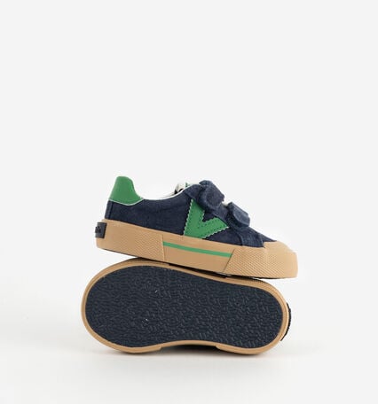 TRIBU WIDE FIT SPLIT LEATHER & CONTRAST