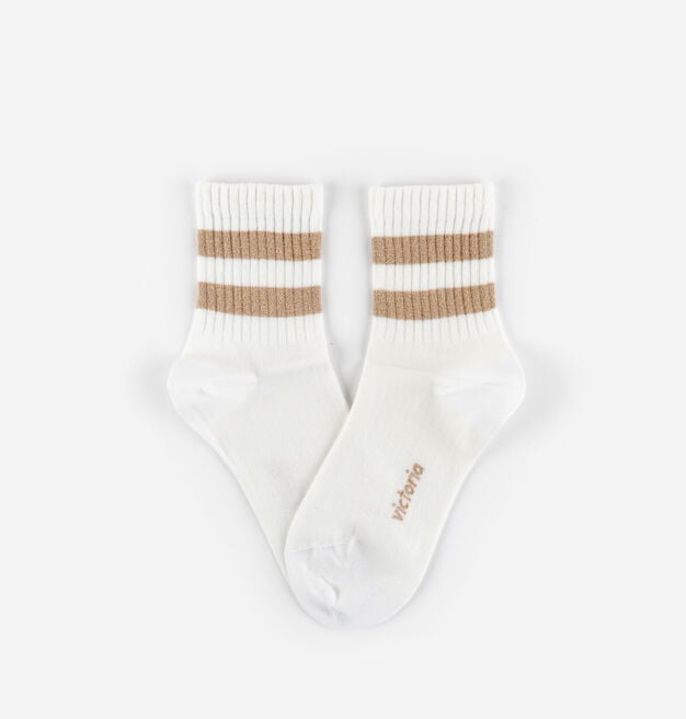 COTTON LUREX SOCK