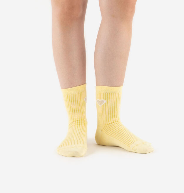 COTTON SOCK HEART
