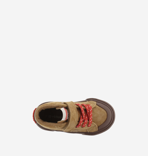 TRIBU KLETTVERSCHLUSS STIEFELETTE VELOURSLEDER & ELASTISCH
