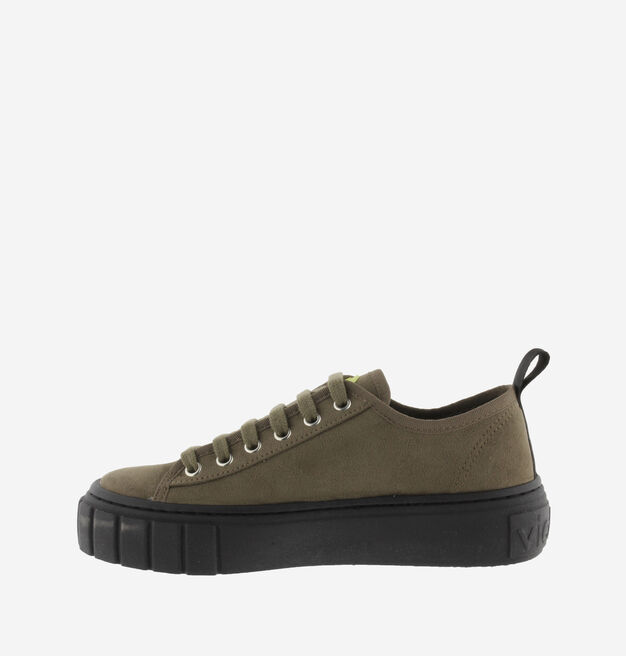 ABRIL RECYCLED FAUX SUEDE SNEAKERS