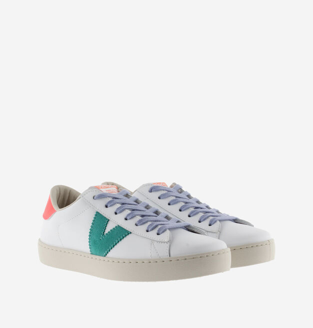 BERLÍN ZAPATILLAS PIEL & NEÓN