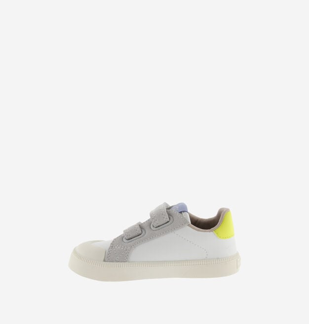 OLIVER STRAPS BAREFOOT LEATHER EFFECT & CONTRAST