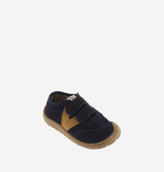 BOSCO CICLISTA BAREFOOT KLETTVERSCHL&Uuml;SSE CORD & VELOURSLEDER