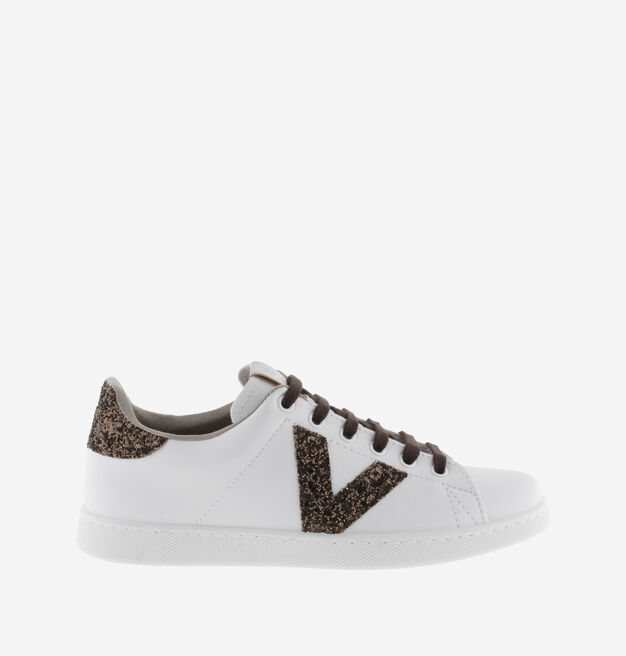 TENIS GLITTER LOGO
