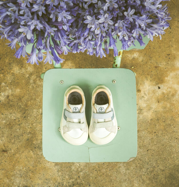 OLIVER STRAPS BAREFOOT FAUX LEATHER & SUEDE