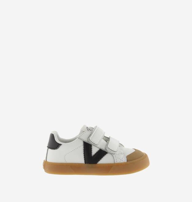 OLIVER STRAPS BAREFOOT LEATHER EFFECT & CONTRAST