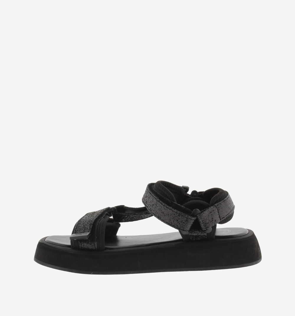 SAL SANDALO CHIUSURA A STRAPPO NYLON LUCIDO Victoria Scarpe