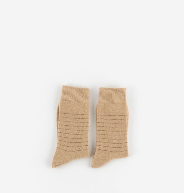 CALZINO CASHMERE LUREX LISCIO