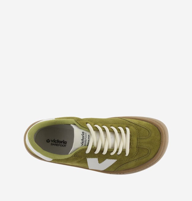 OLMO BAREFOOT CUIR FENDU & CONTRASTE