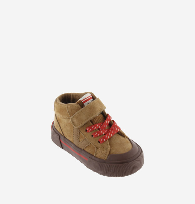 TRIBU KLETTVERSCHLUSS STIEFELETTE VELOURSLEDER & ELASTISCH