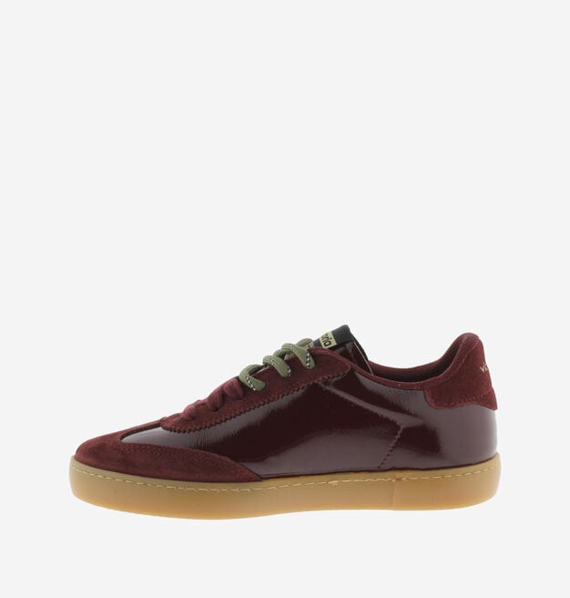 BERL&Iacute;N CICLISTA PATENT LEATHER & SUEDE