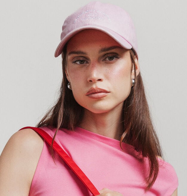 COTTON CAP STRAWBERRY