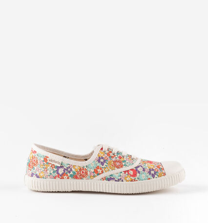1915 TOECAP CANVAS FLORAL LIBERTY