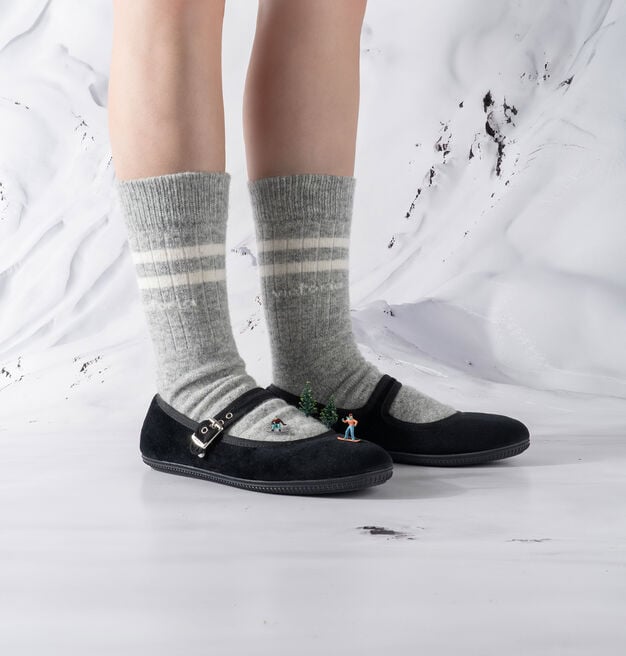 CALZINO CASHMERE & RIGHE