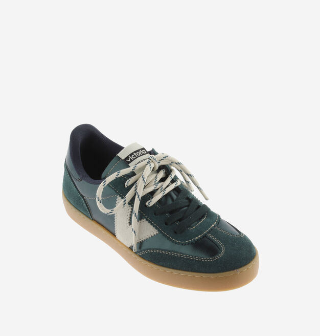 BERL&Iacute;N CICLISTA METALLIC FAUX LEATHER & SUEDE