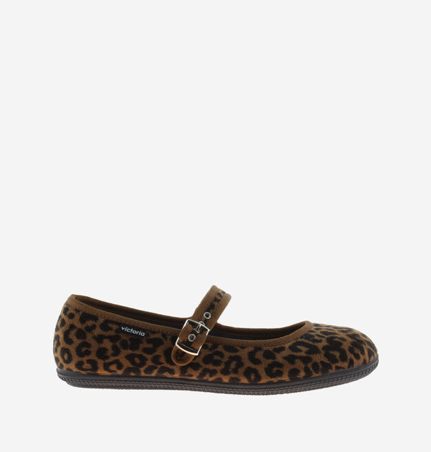 ODA BALLERINE TEXTILE ANIMAL PRINT