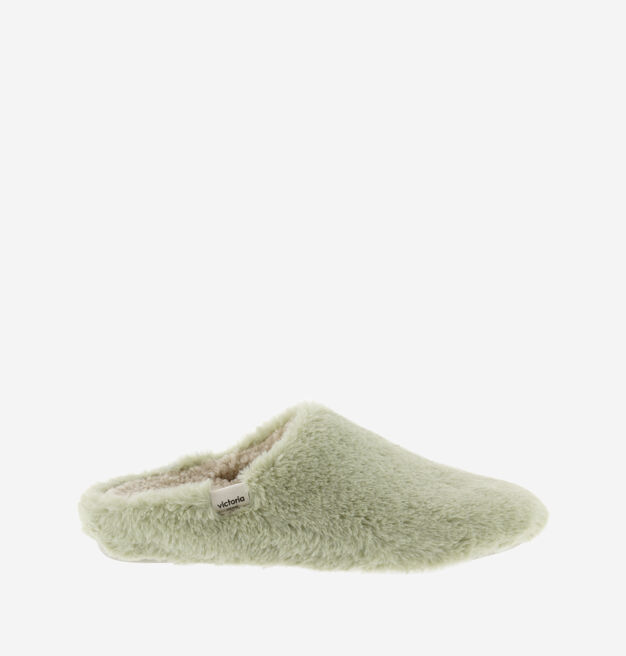 NORTE FELT SLIPPER WITH SOFT FUR