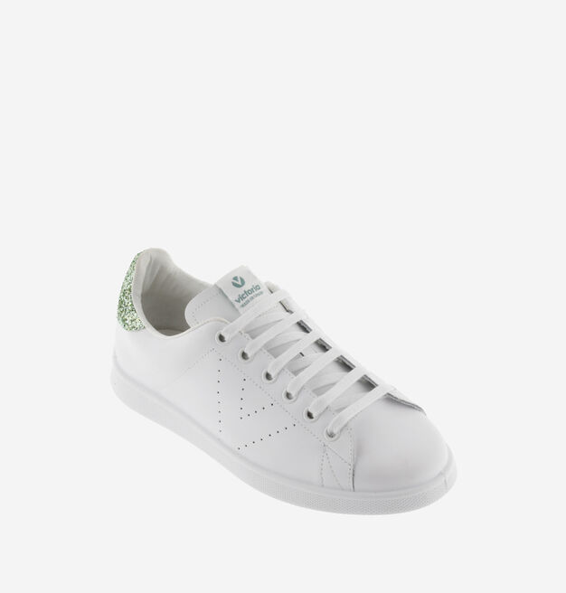 TENIS CUIR & GLITTER