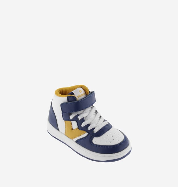 TIEMPO TRICOLOUR BOOTIE & ELASTIC LACE