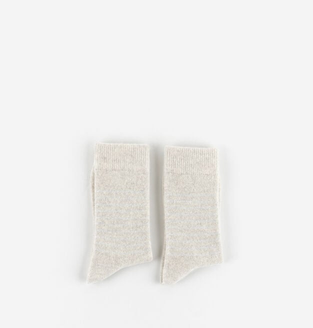 CALZINO CASHMERE LUREX LISCIO