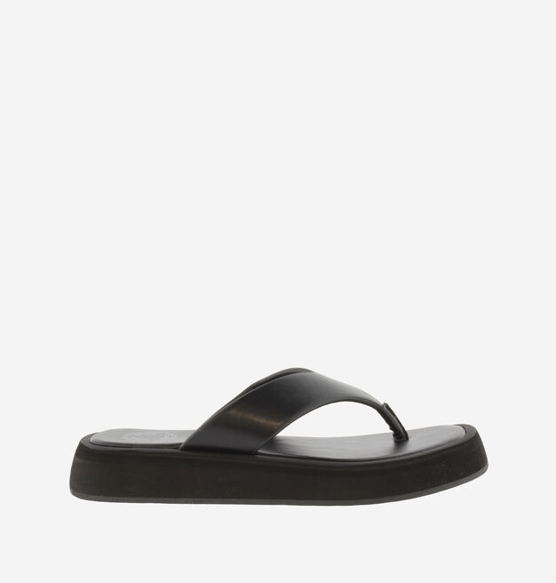 SAL FAUX LEATHER SANDAL