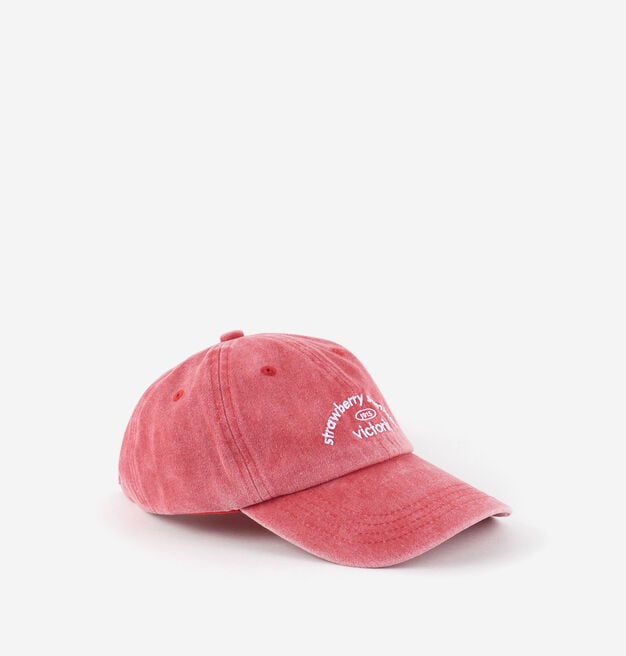 COTTON CAP STRAWBERRY