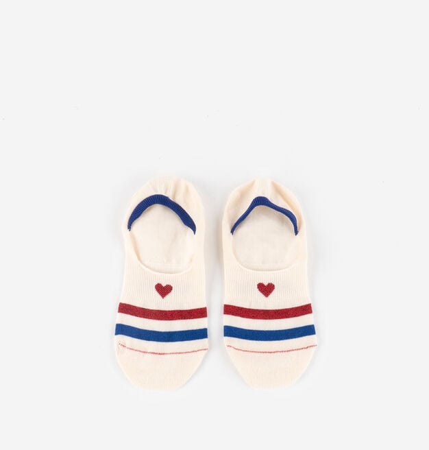 INVISIBLE PINKY SOCK HEART