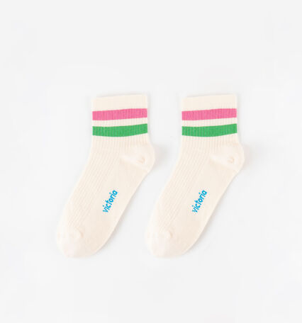CHAUSSETTE COTON RÉTRO