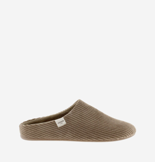 NORTE VELOURS CÔTELÉ SLIPPERS