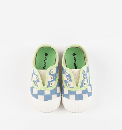 1915 INGLESA CHECKERED CANVAS PLIMSOLL