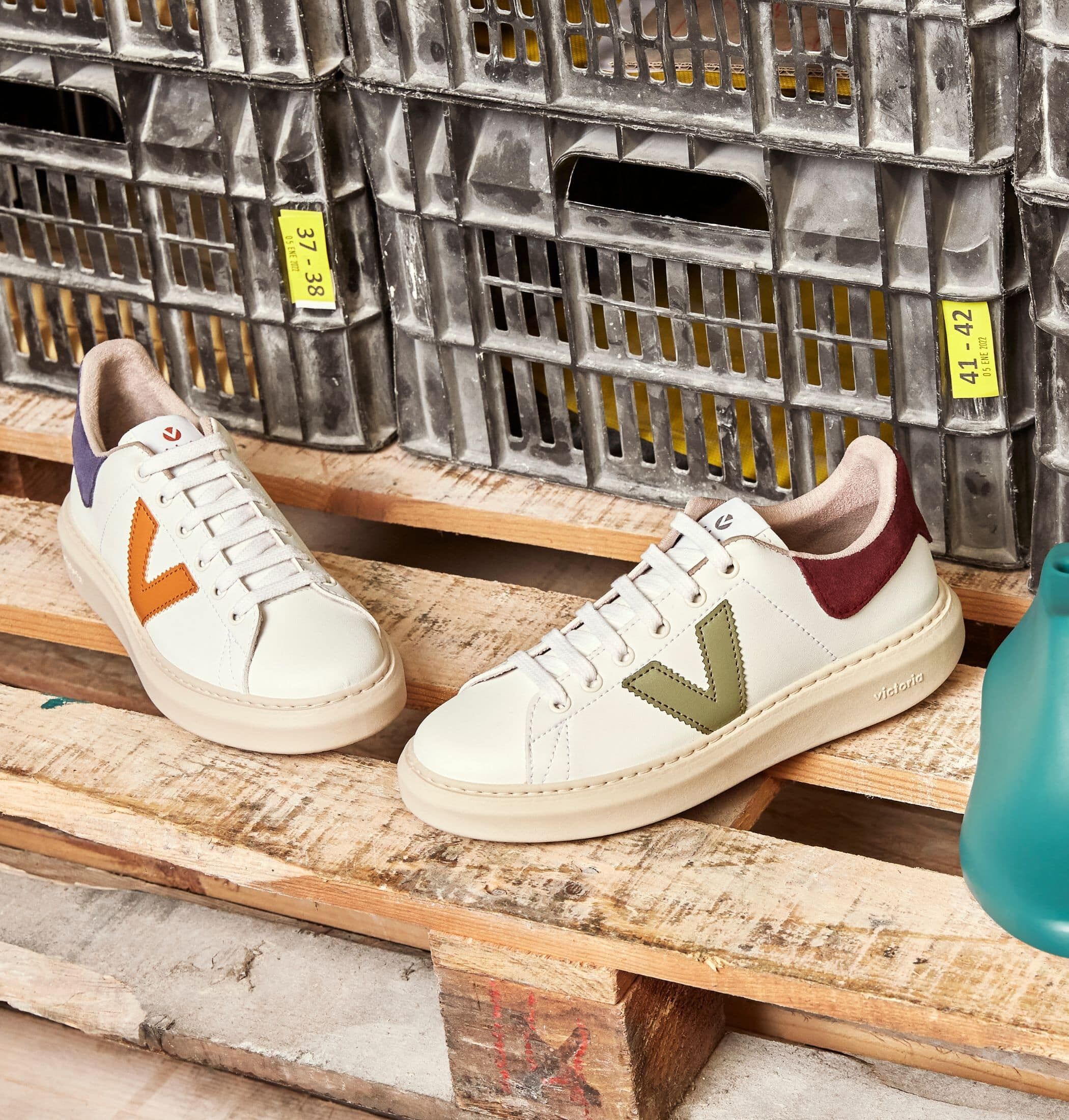 MIL N FAUX LEATHER COLOUR Victoria Shoes