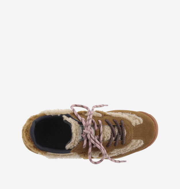 SATURNO FAUX SHEARLING & SUEDE
