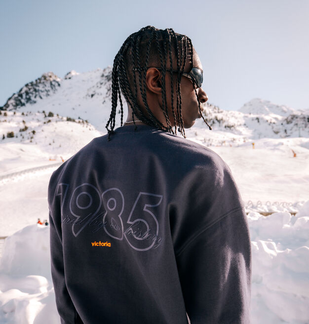 SWEATSHIRT 1985 & EMBROIDERY