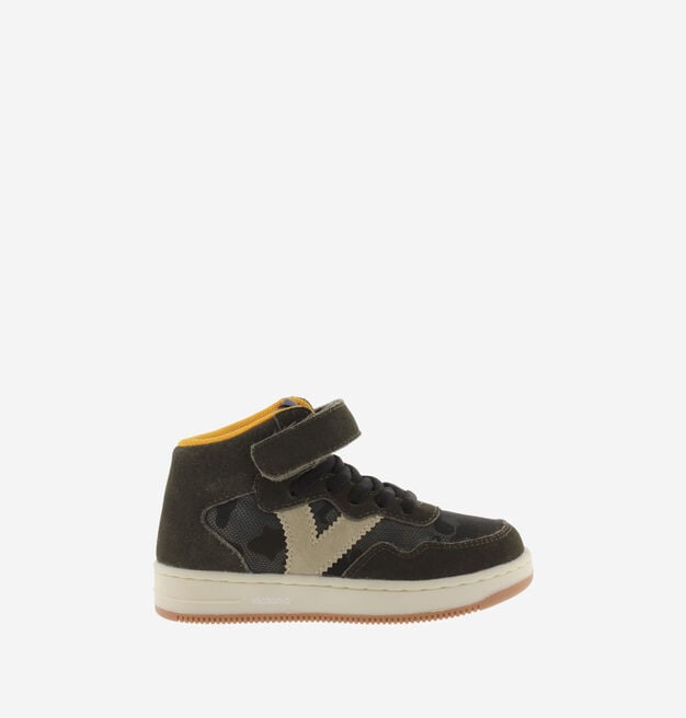 TIEMPO STRAP SPLIT LEATHER MID BOOT